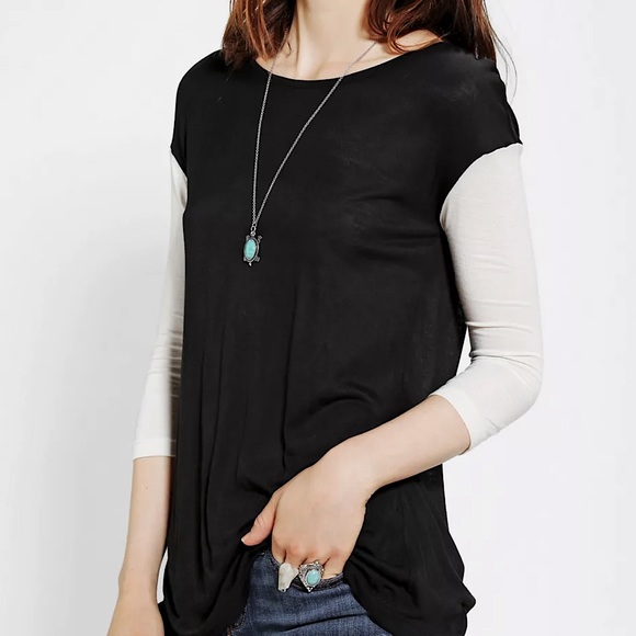 BB Dakota Colorblock Jersey Top - Picture 5 of 6